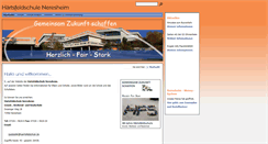 Desktop Screenshot of haertsfeldschule.de