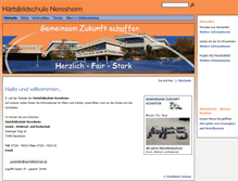 Tablet Screenshot of haertsfeldschule.de